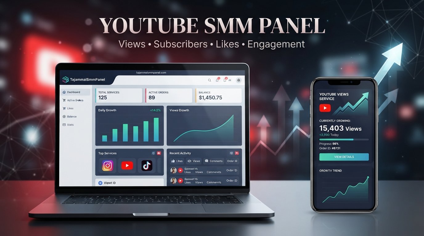 YouTube SMM Panel – Buy Views, Subscribers & Likes Online