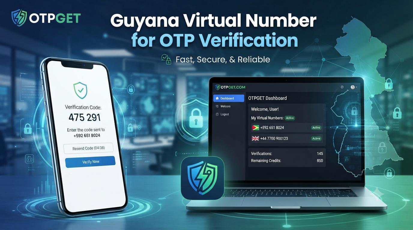 Guyana Virtual Number for OTP Verification — OTPGET Guide