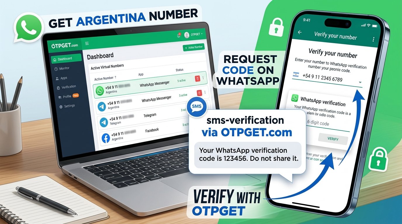 How to Verify WhatsApp With an Argentina Number – OTPGet