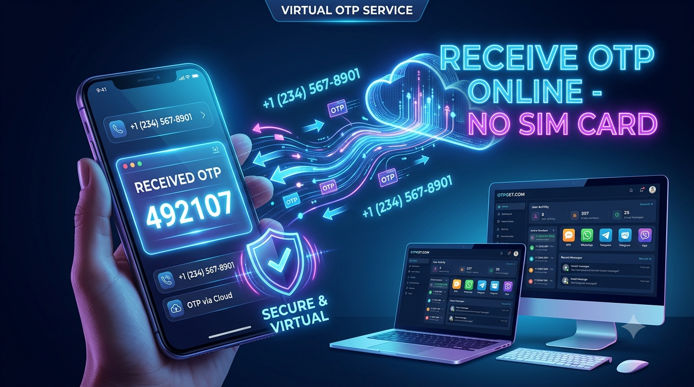 How to Get OTP Without SIM Online | OTPGET Virtual Solution