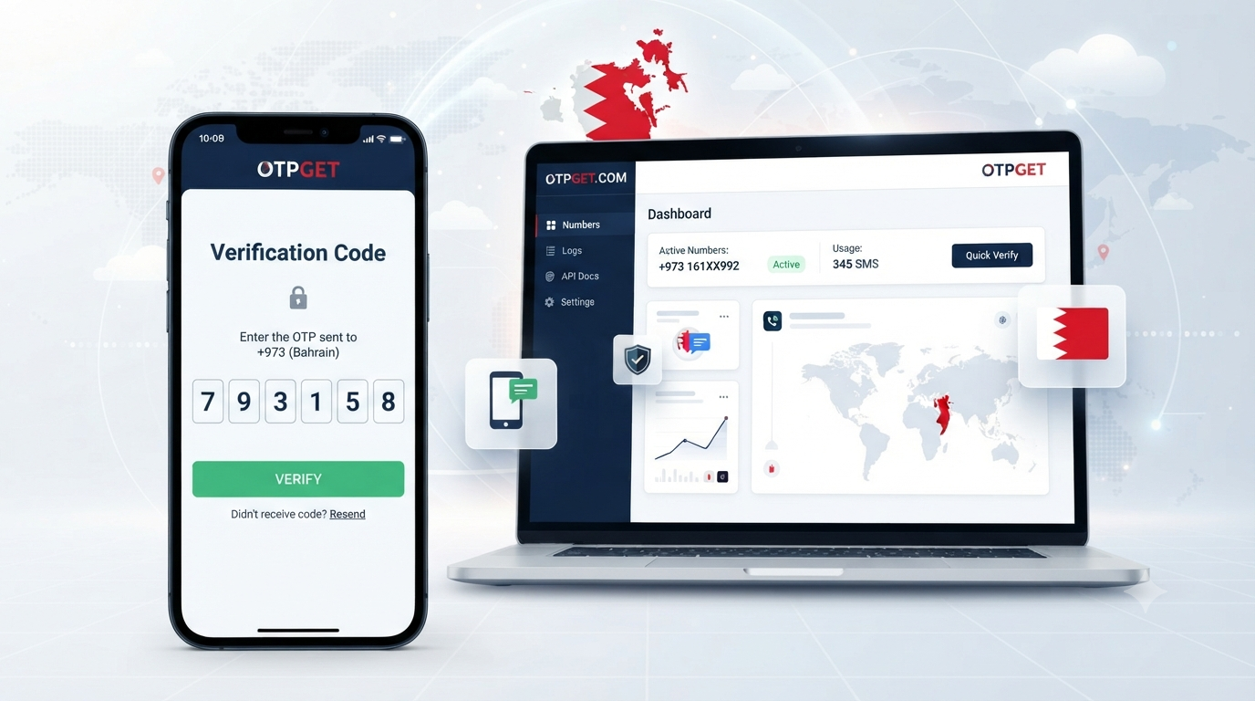 Bahrain Number for SMS Verification: A Practical OTPGet Guide