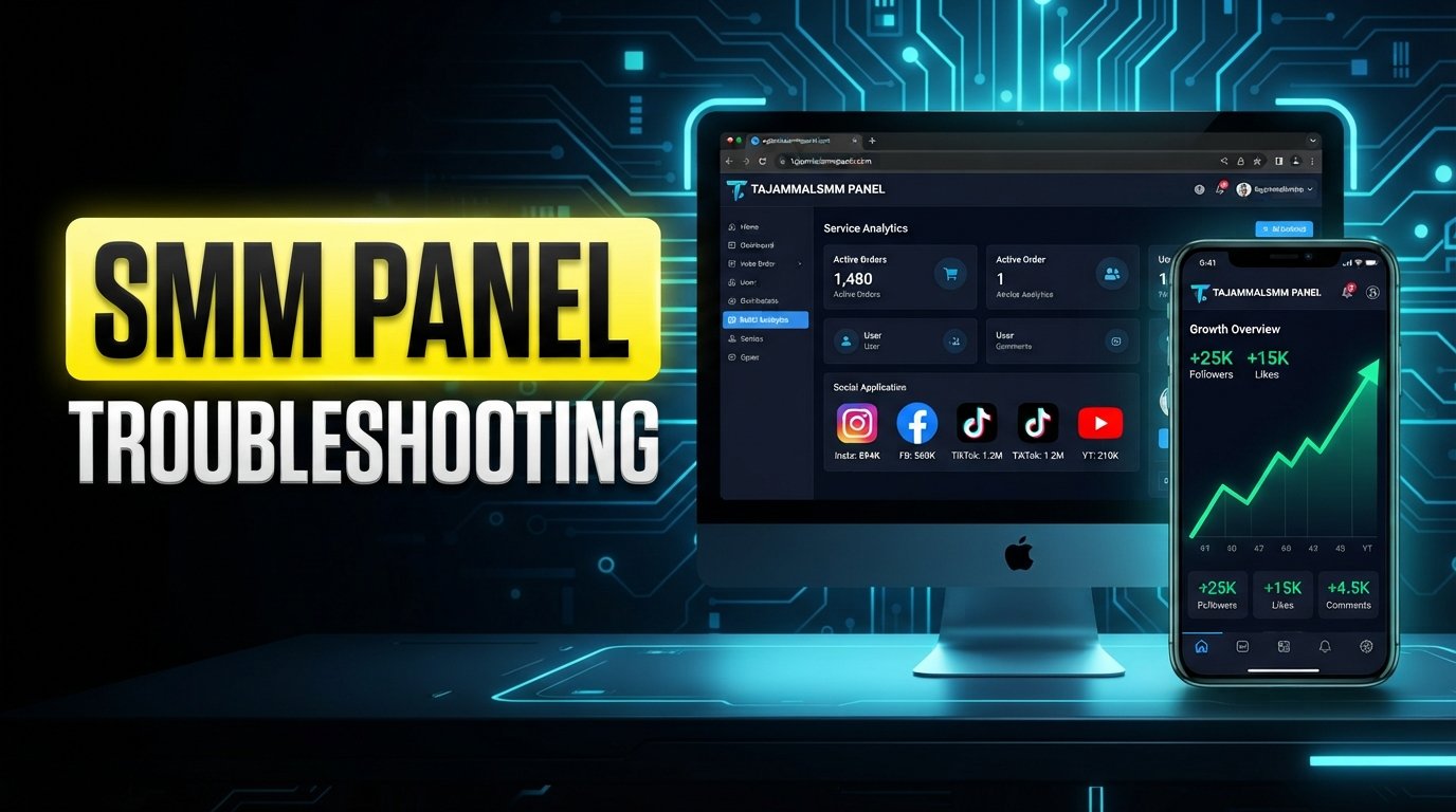 SMM Troubleshooting Guide | TAJAMMAL SMM PANEL Explained