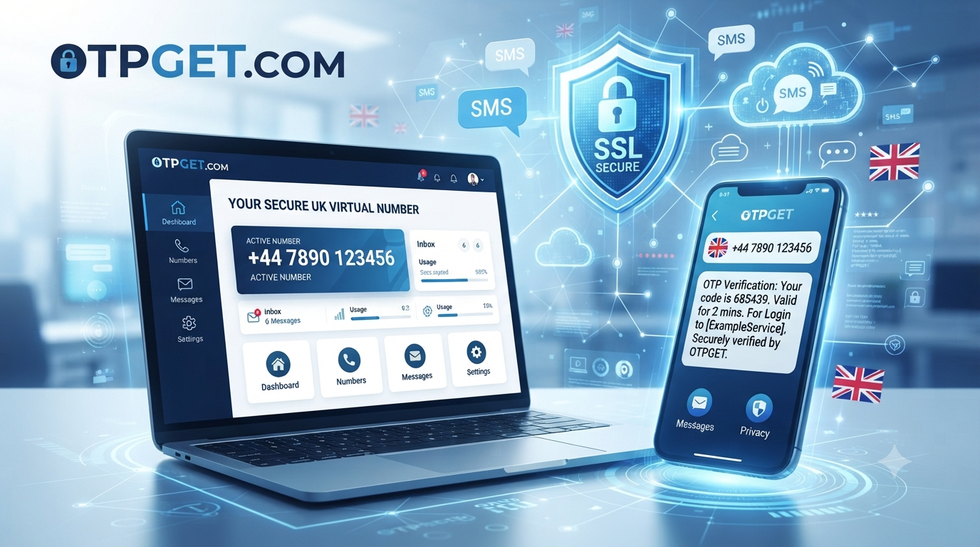 Virtual Number for OTP UK: Secure SMS Verification with OTPGET