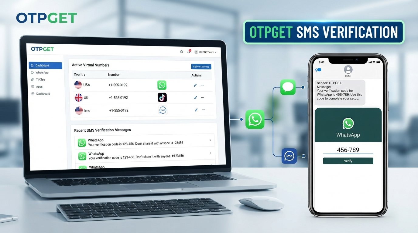 OTPGet.com – Numbers for WhatsApp, TikTok & Imo Verification