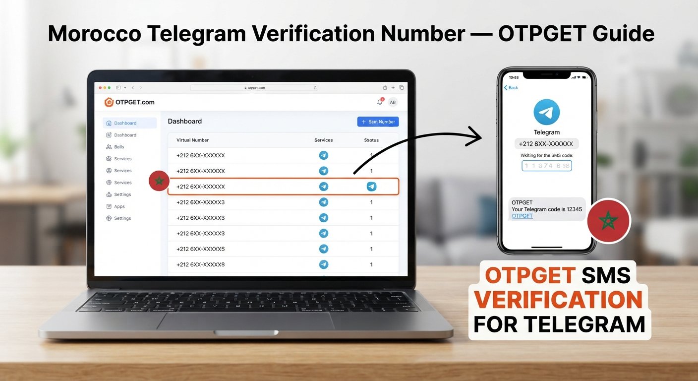 Morocco Telegram Verification Number: The OTPGET Complete Guide