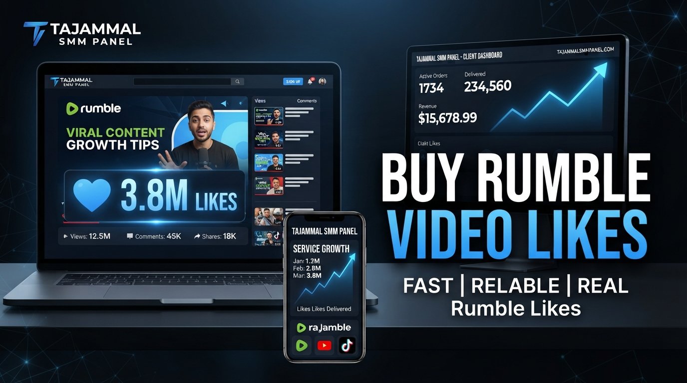 Buy Rumble Video Likes: Boost Engagement with TAJAMMAL SMM PANEL