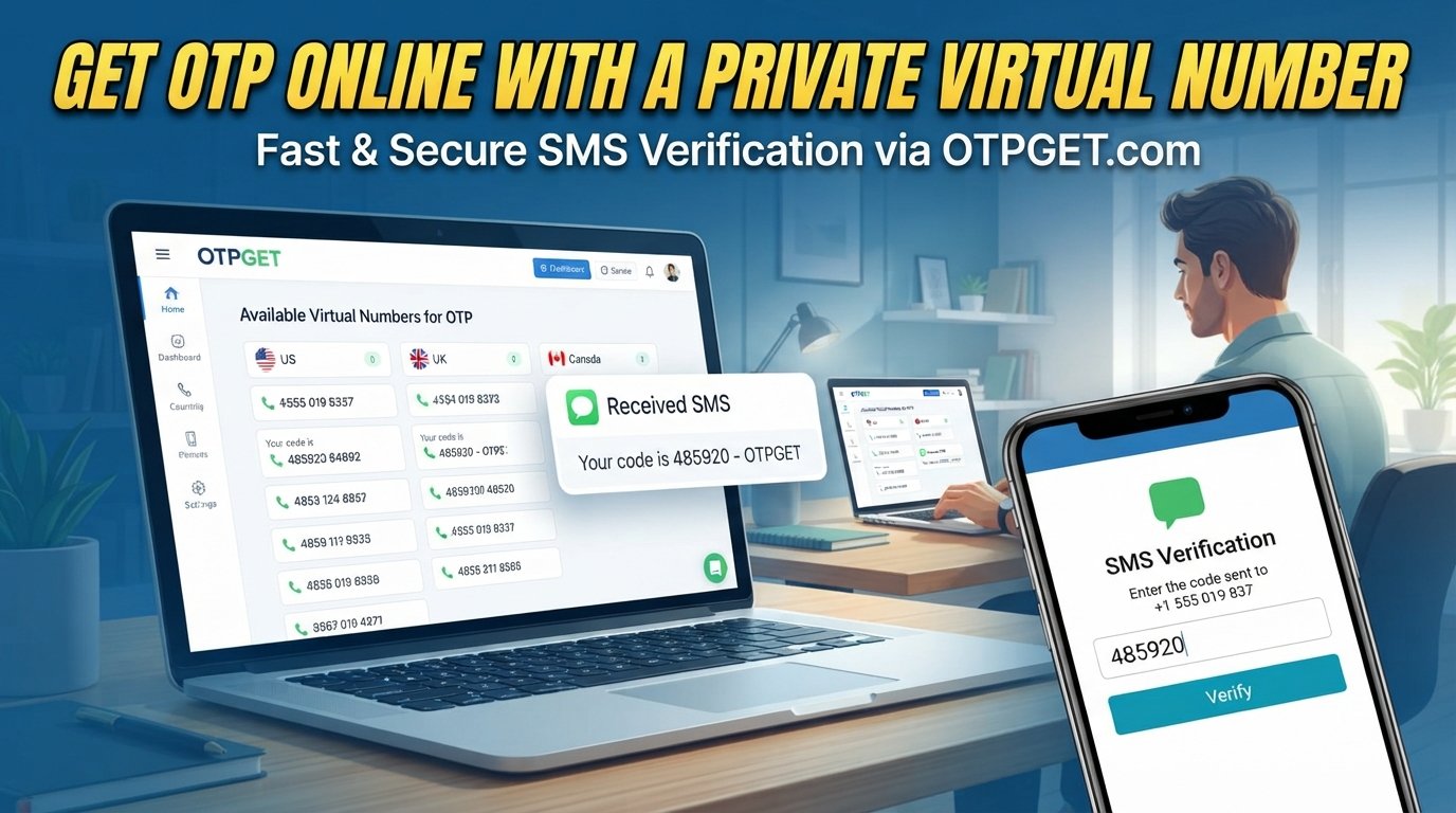 SEO Title: Get OTP Online With a Private Virtual Number Safely | OTPGET
