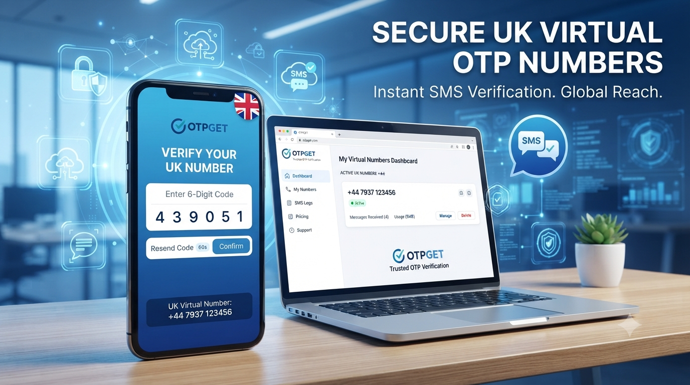 Best Paid Options for UK Virtual OTP Number Services Online Today