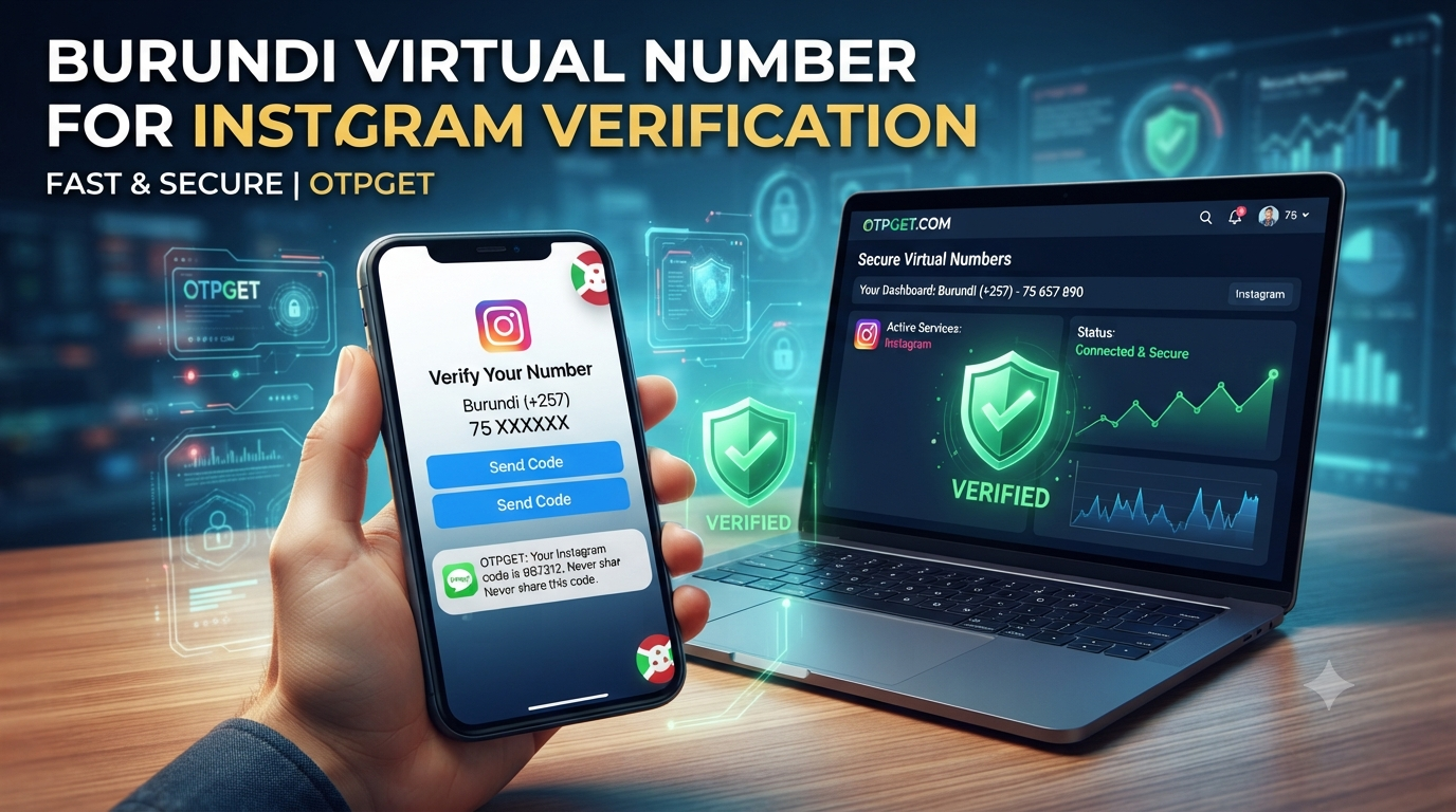 Buy Burundi Number for Instagram: Fast OTP Verification Online