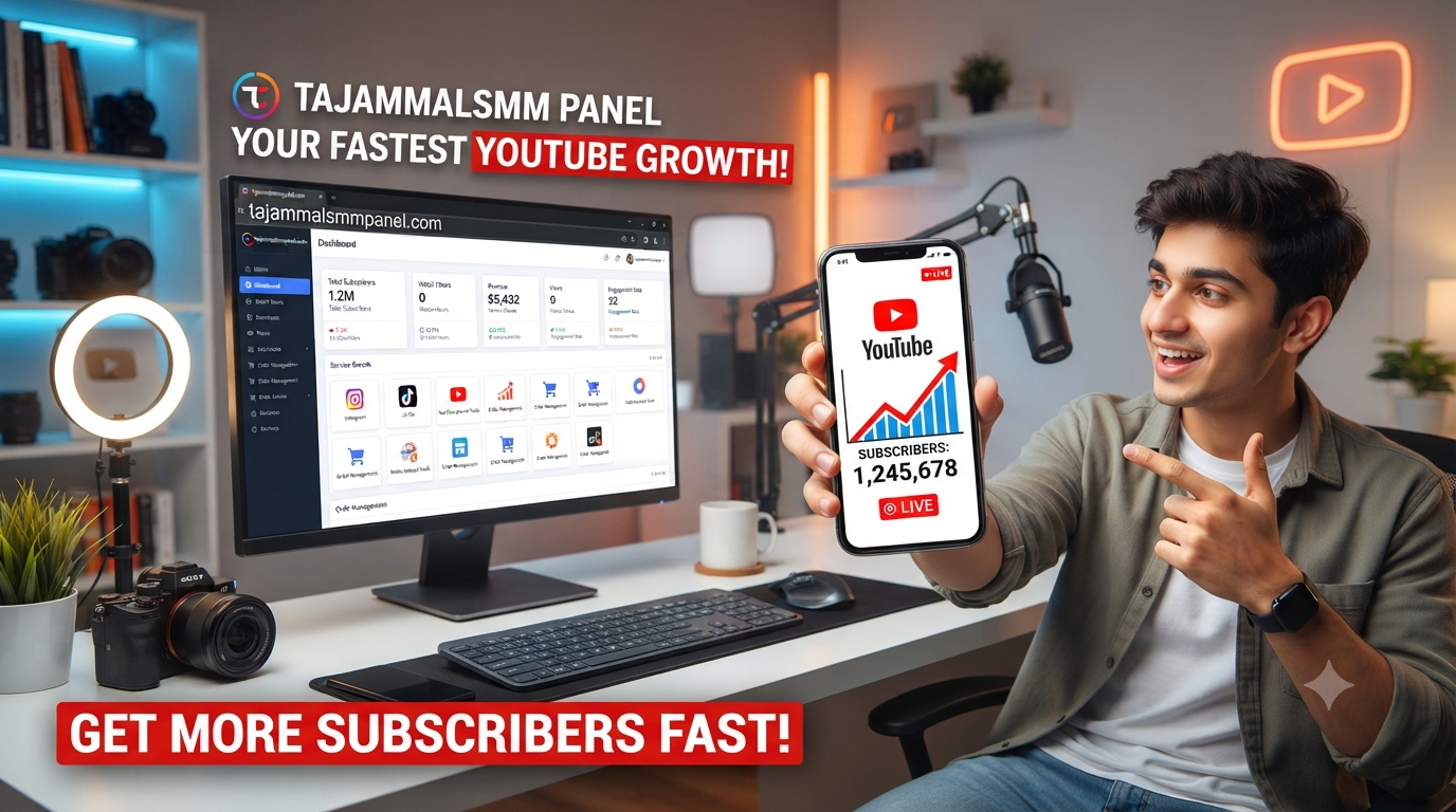 Cheap YouTube Subscribers with TAJAMMAL SMM PANEL