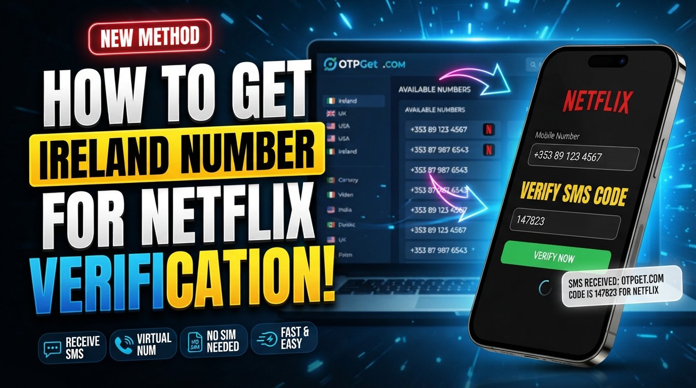 How to Get Ireland Number for Netflix Verification — OTPGet