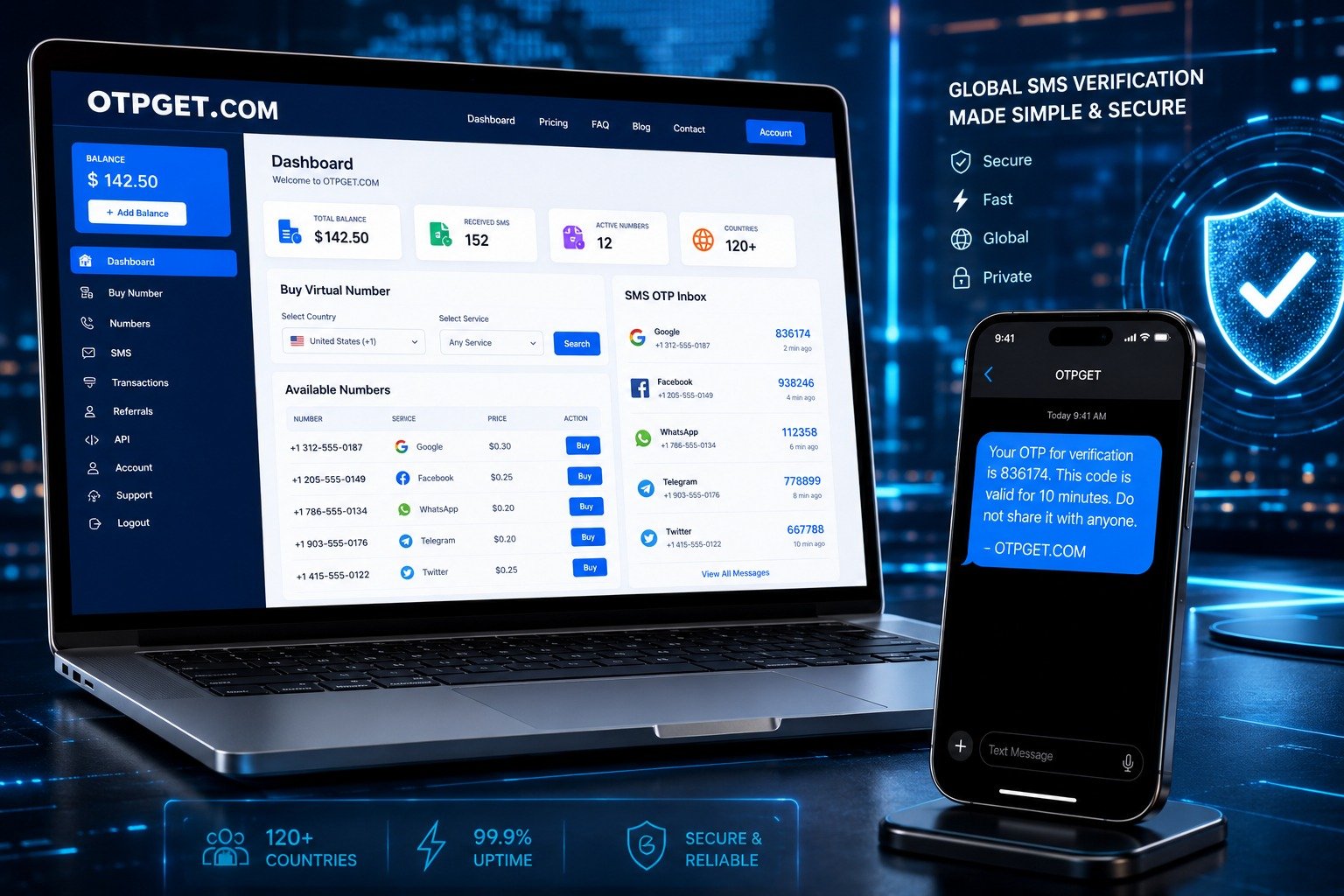 IMO Venezuela Number OTPGET Virtual SMS Verification Guide