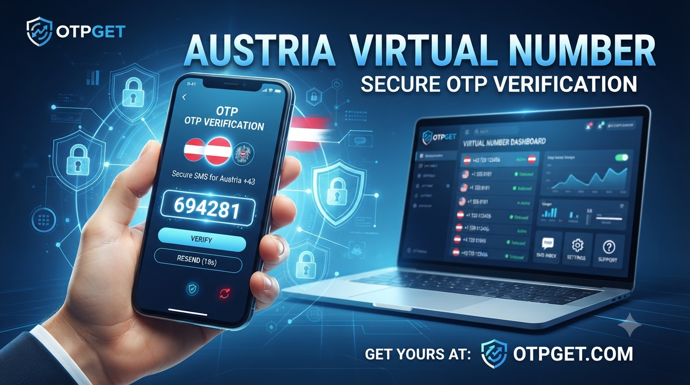 Buy Austria Virtual Number — OTPGET Guide for Secure OTPs Online