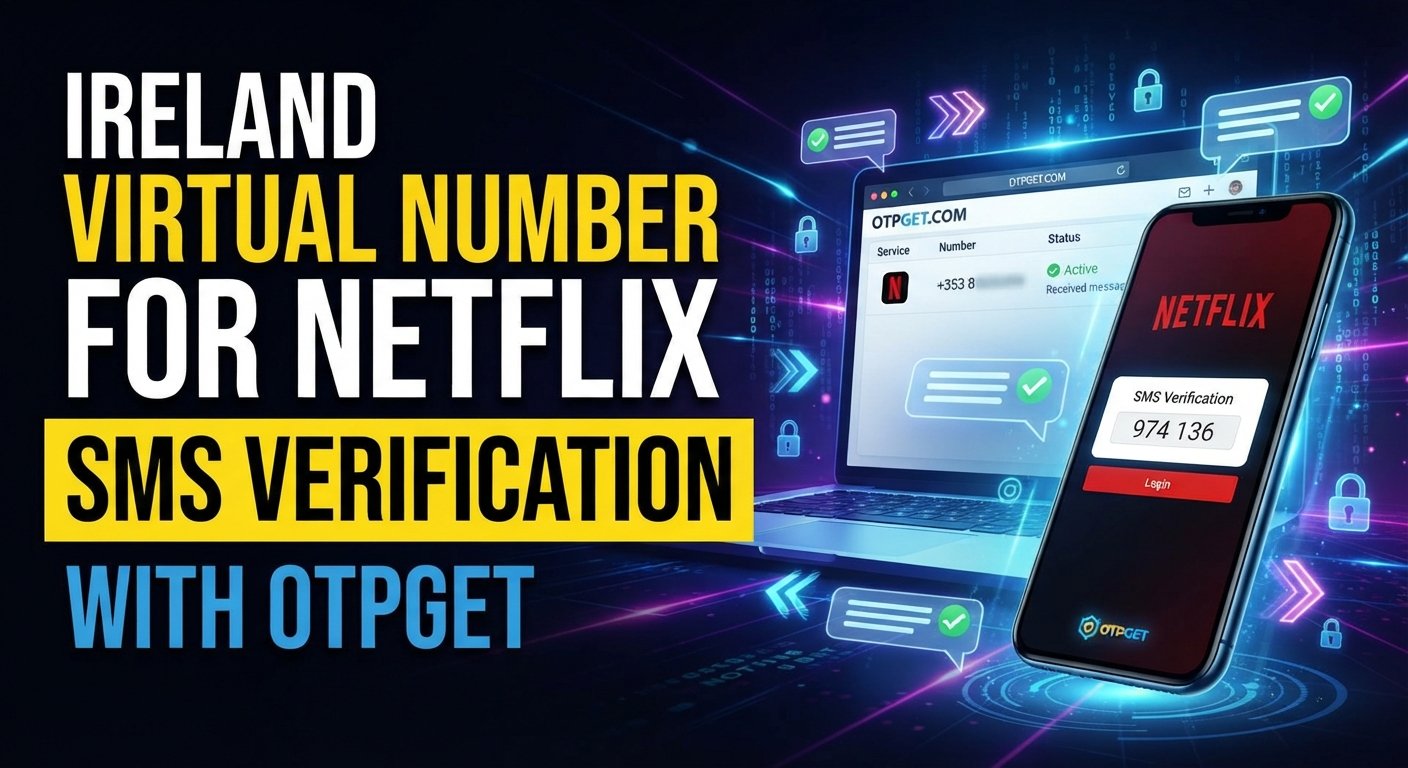 Ireland Virtual Number for Netflix Account Verification | OTPGET