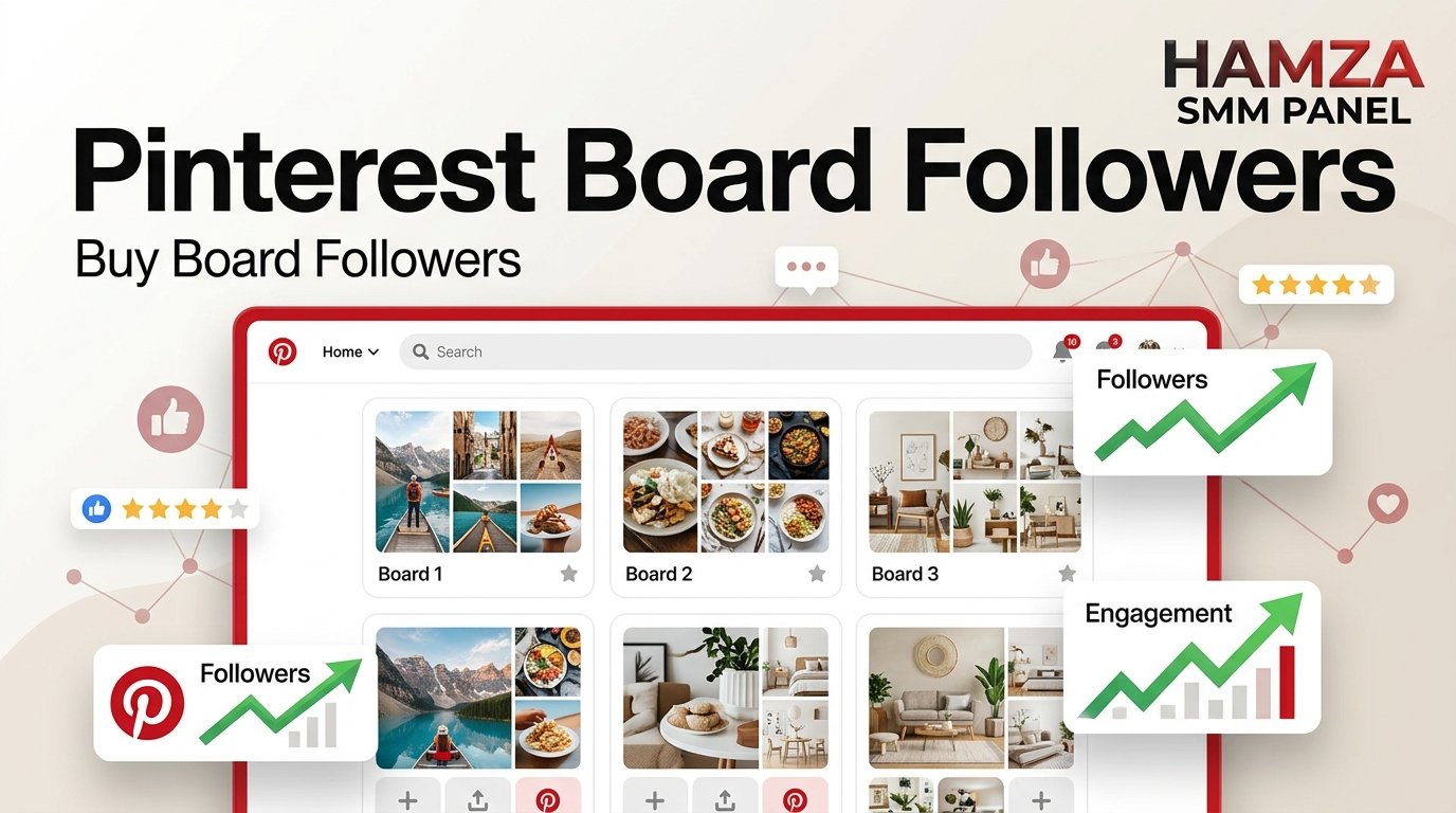 Pinterest Board Followers – Buy Board Followers | HAMZA SMM