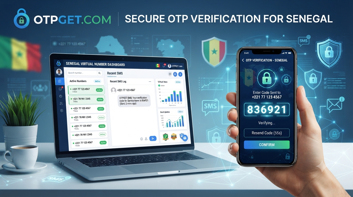Get OTP Number for Senegal Easily with OTPGET Secure Service