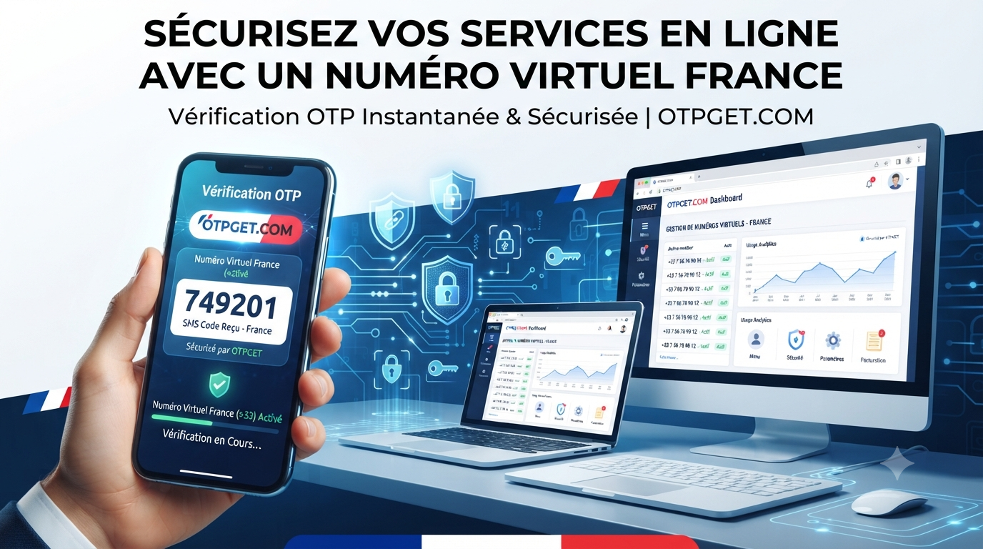 France OTP Number with OTPGET | Secure Verification Online Now