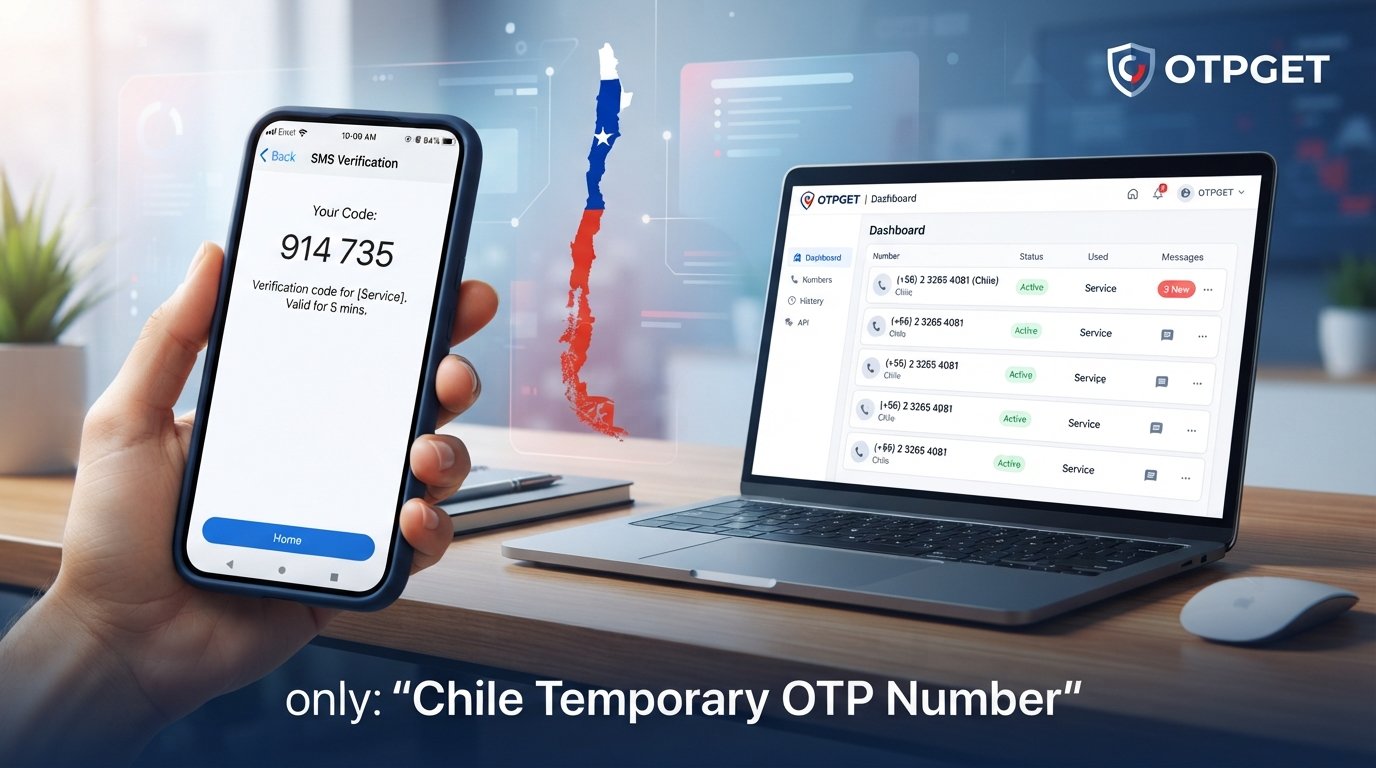 Chile Temporary OTP Number: How to Get One with OTPGET