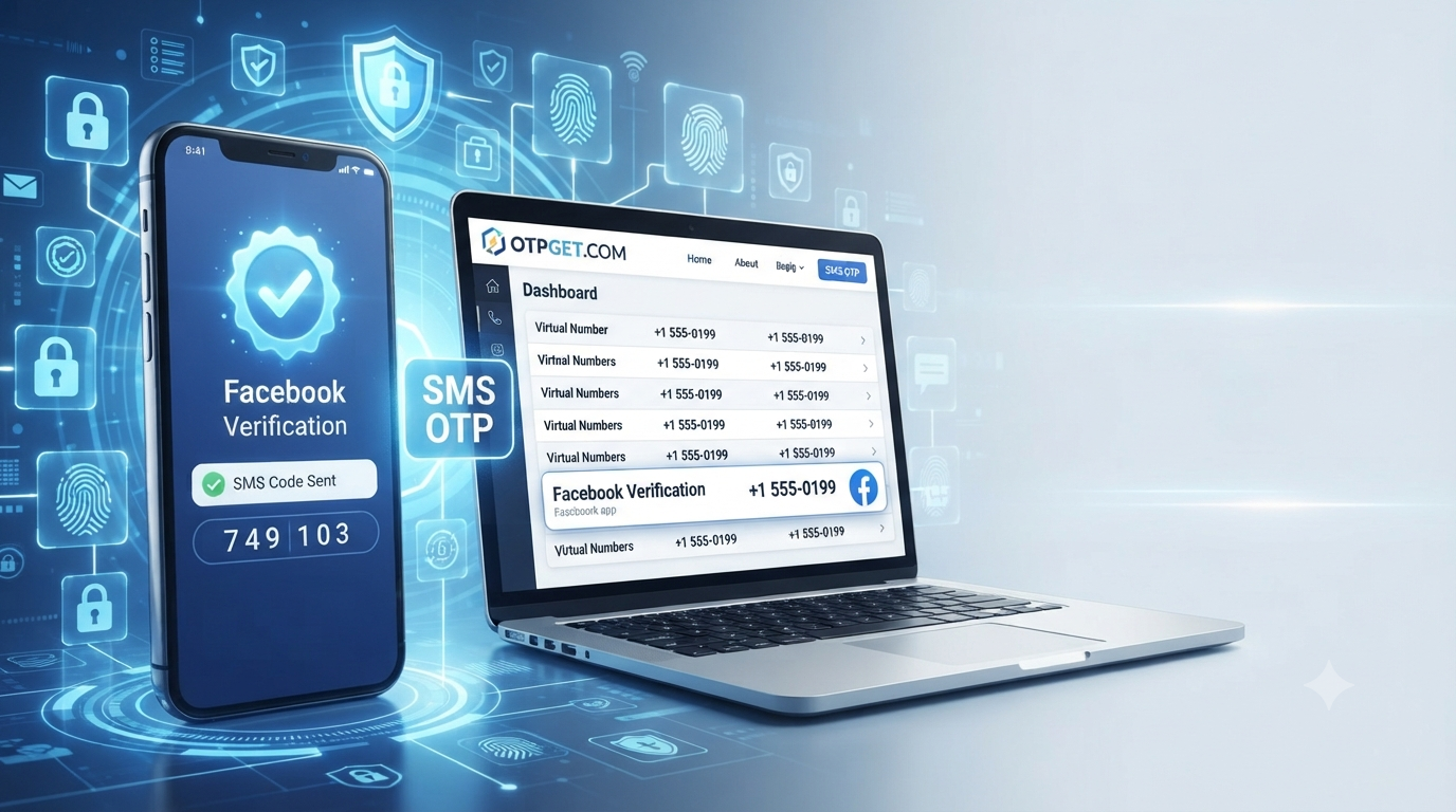 How to Get OTP Number for Facebook Easily with OTPGET
