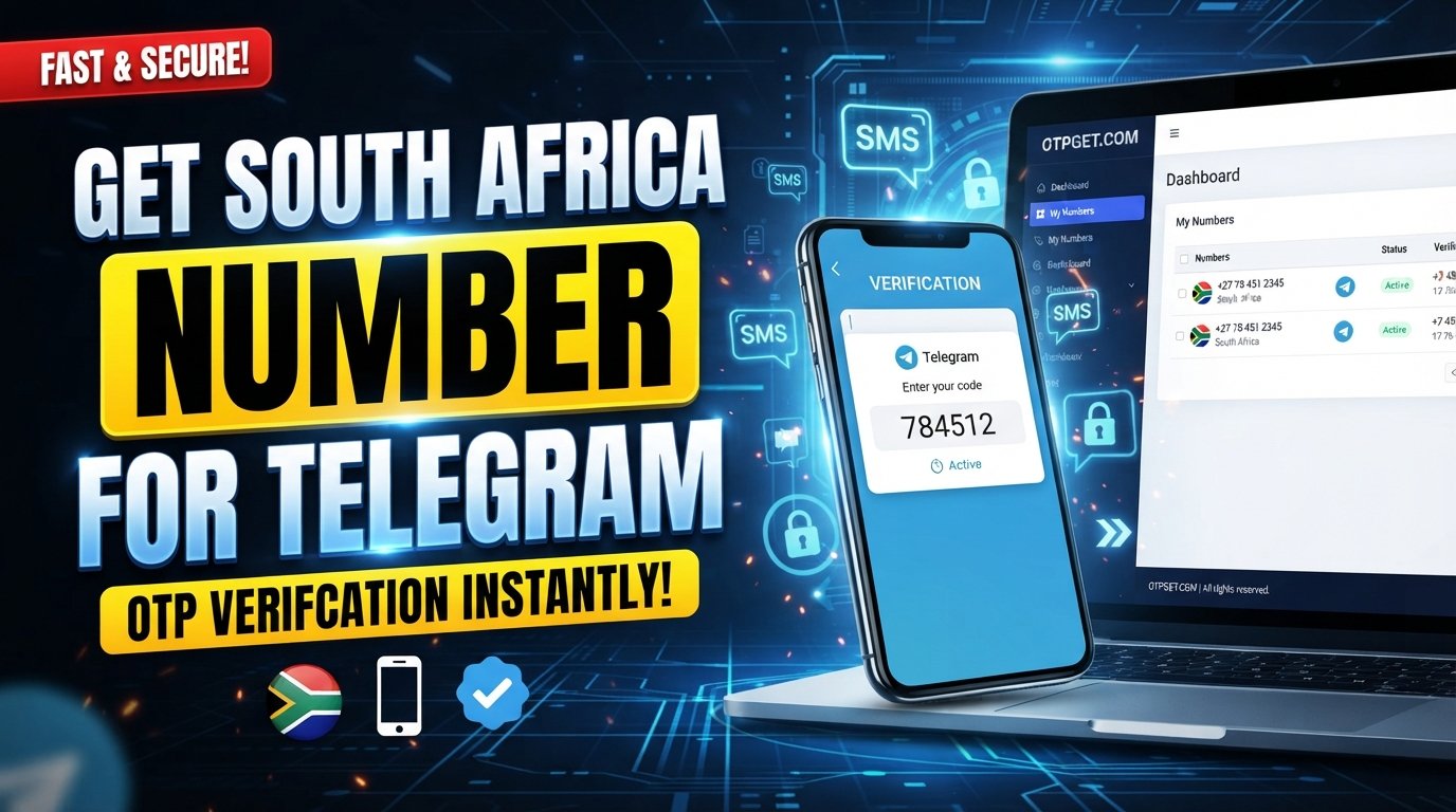Buy South Africa Number for Telegram Verification | OTPGet