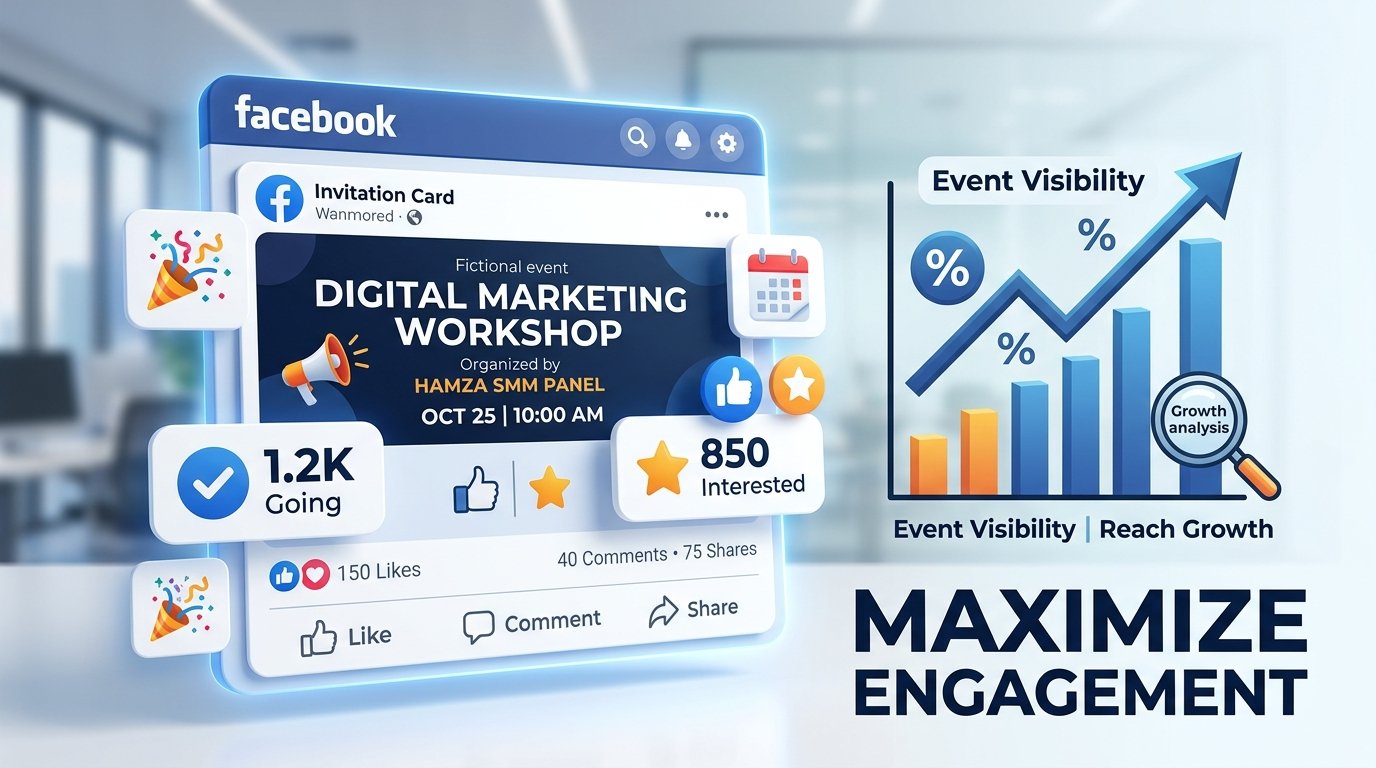 Buy Facebook Event Responses | HAMZA SMM PANEL