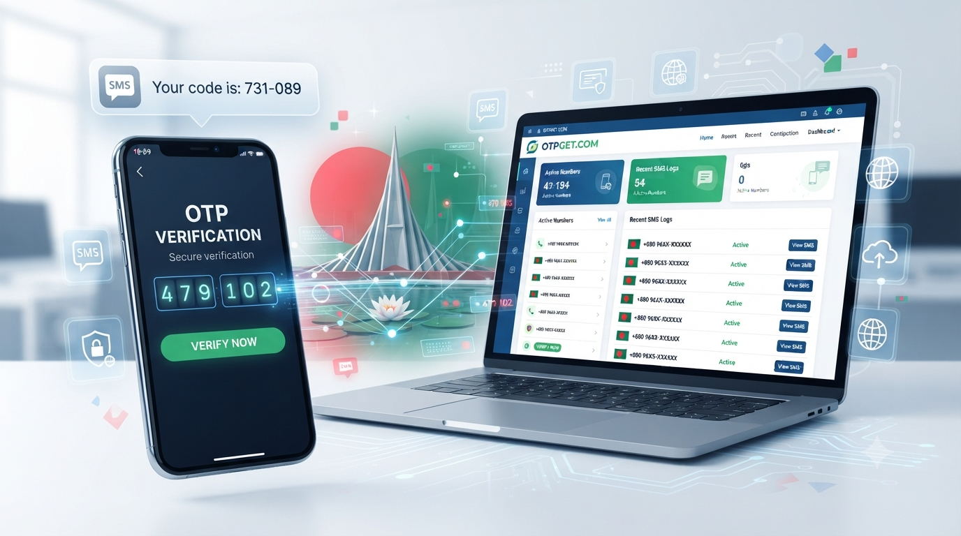 Bangladesh Number for SMS Verification: OTPGet Guide for Users