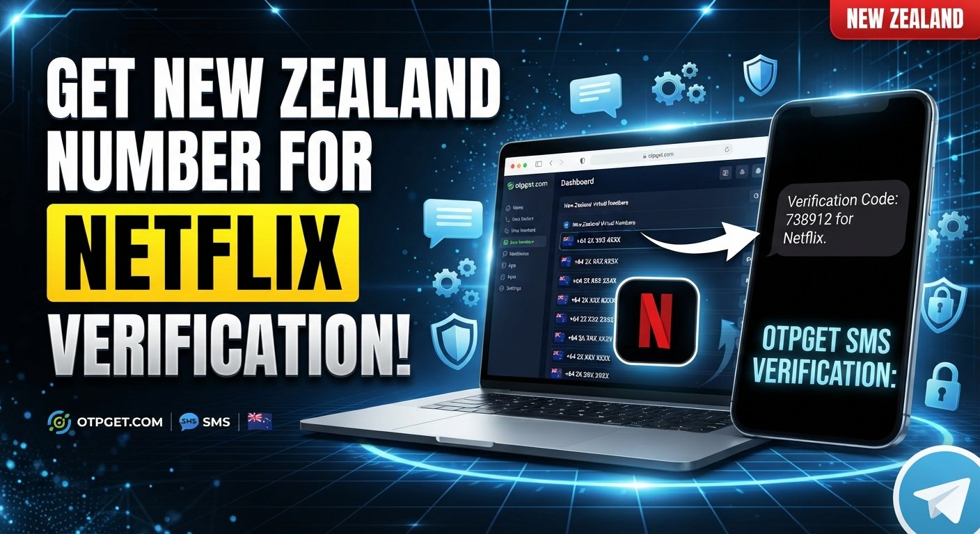 How to Get New Zealand Number for Netflix Verification — OTPGet