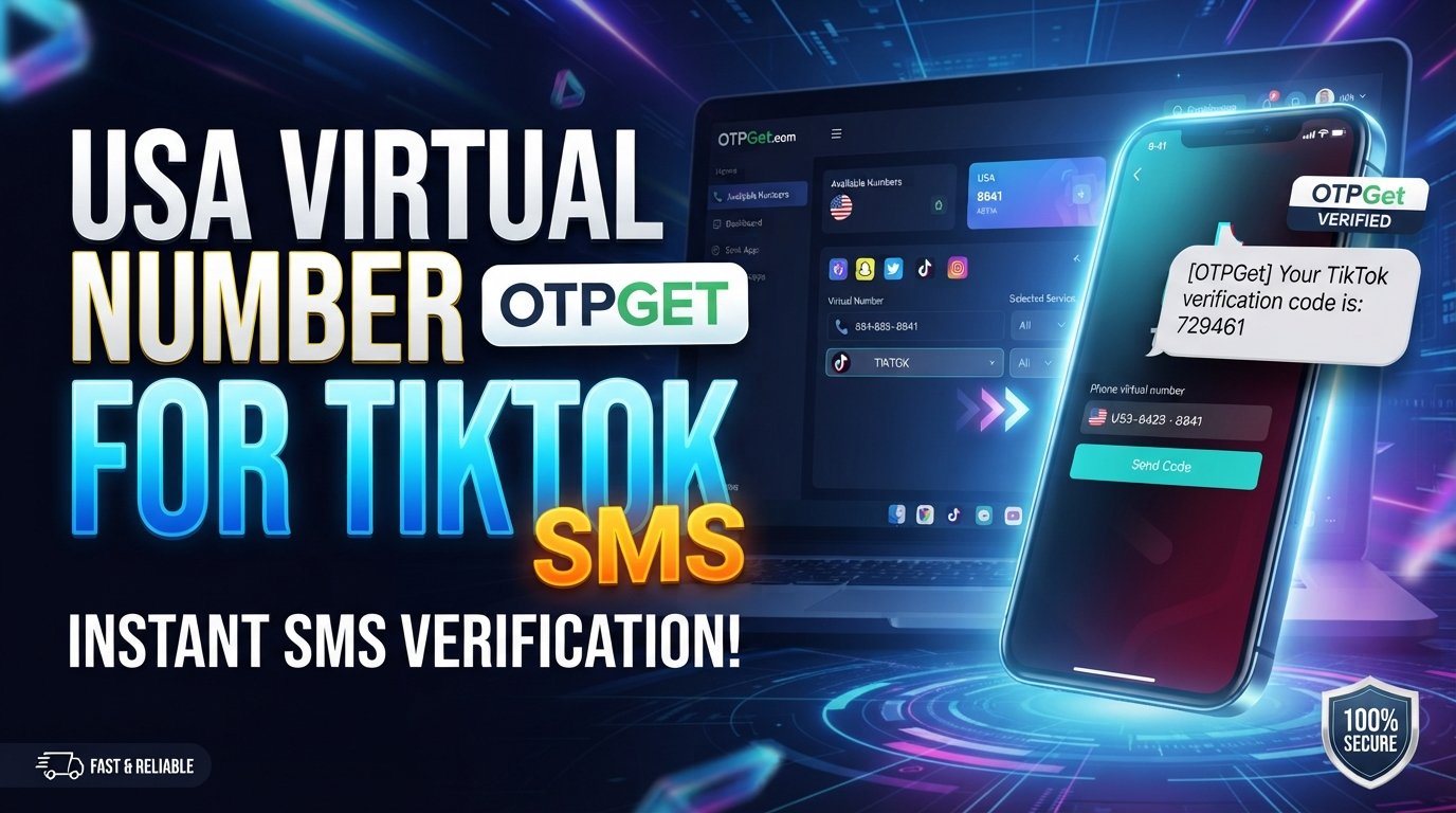USA Virtual Number for TikTok SMS: OTPGet Practical Guide Tips