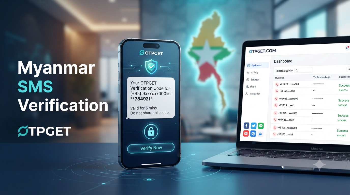 Myanmar Number SMS Verification: OTPGET Guide & How It Works