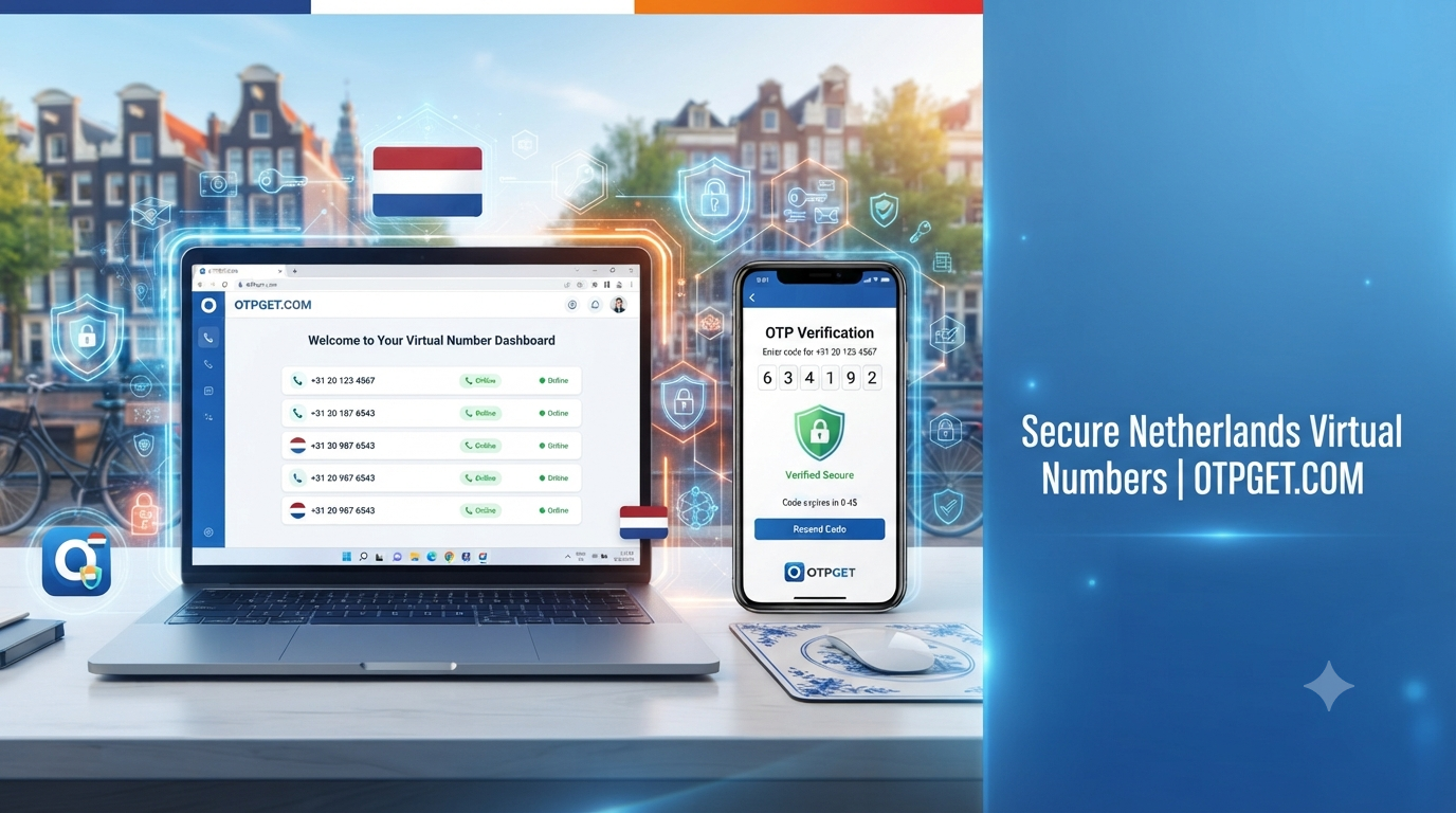 Buy Netherlands Virtual Number for OTP Verification | OTPGET Guide