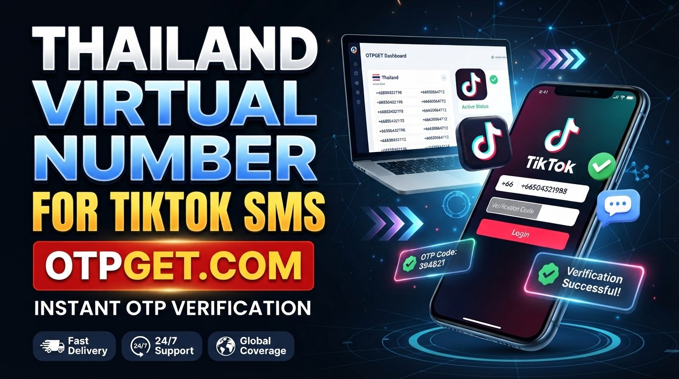 Thailand Virtual Number for TikTok SMS — OTPGet