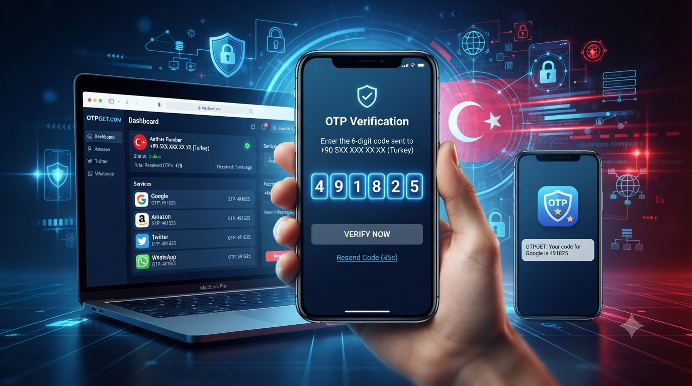 Buy Turkey Virtual Number for OTP Verification | OTPGet Guide