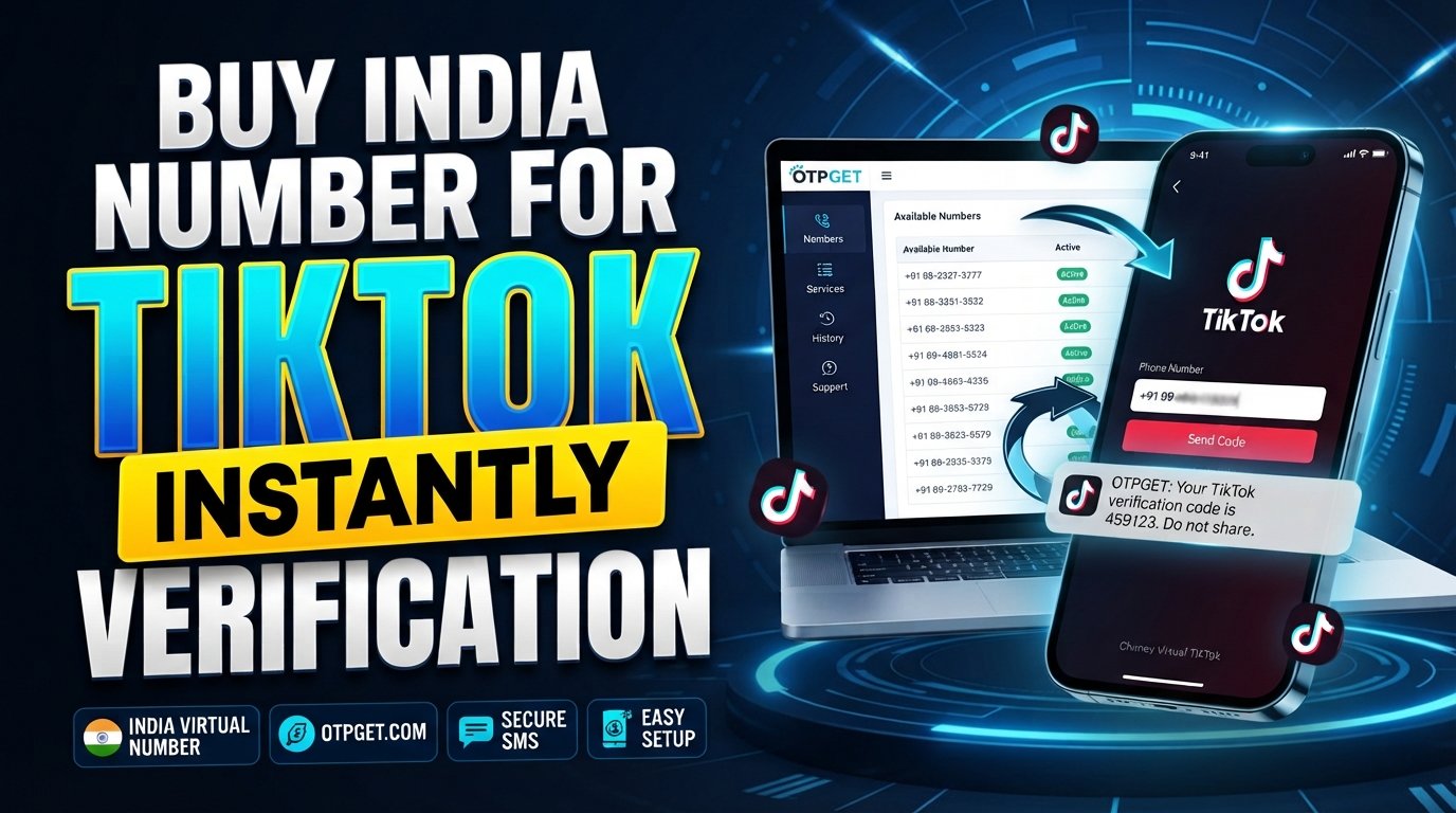 Buy India Number for TikTok Verification | OTPGET Guide & Tips