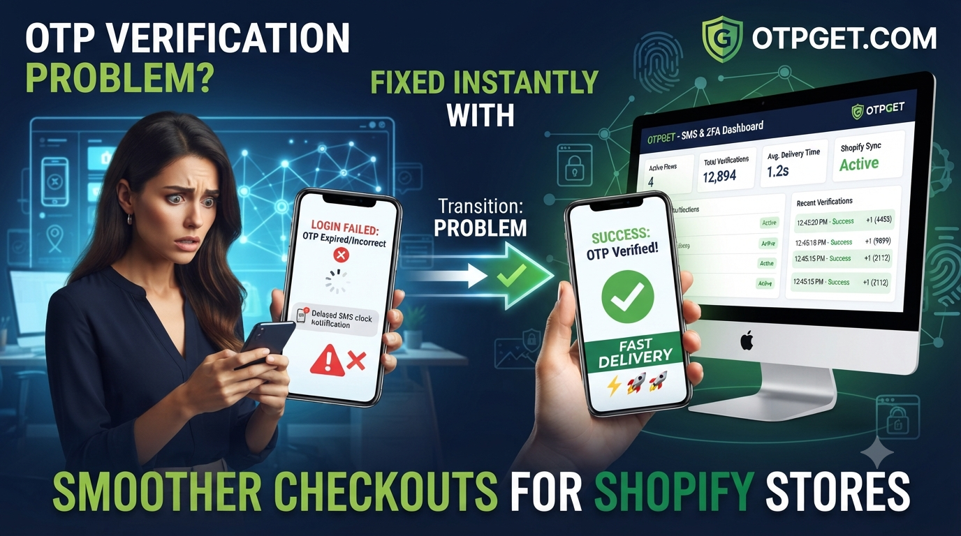 Shopify OTP Not Received Fix: Solve OTP Issues with OTPGet Fast
