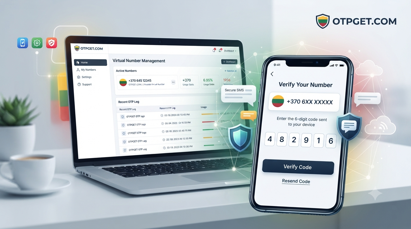 Buy Lithuania Virtual Number for OTP Verification | OTPGET Guide