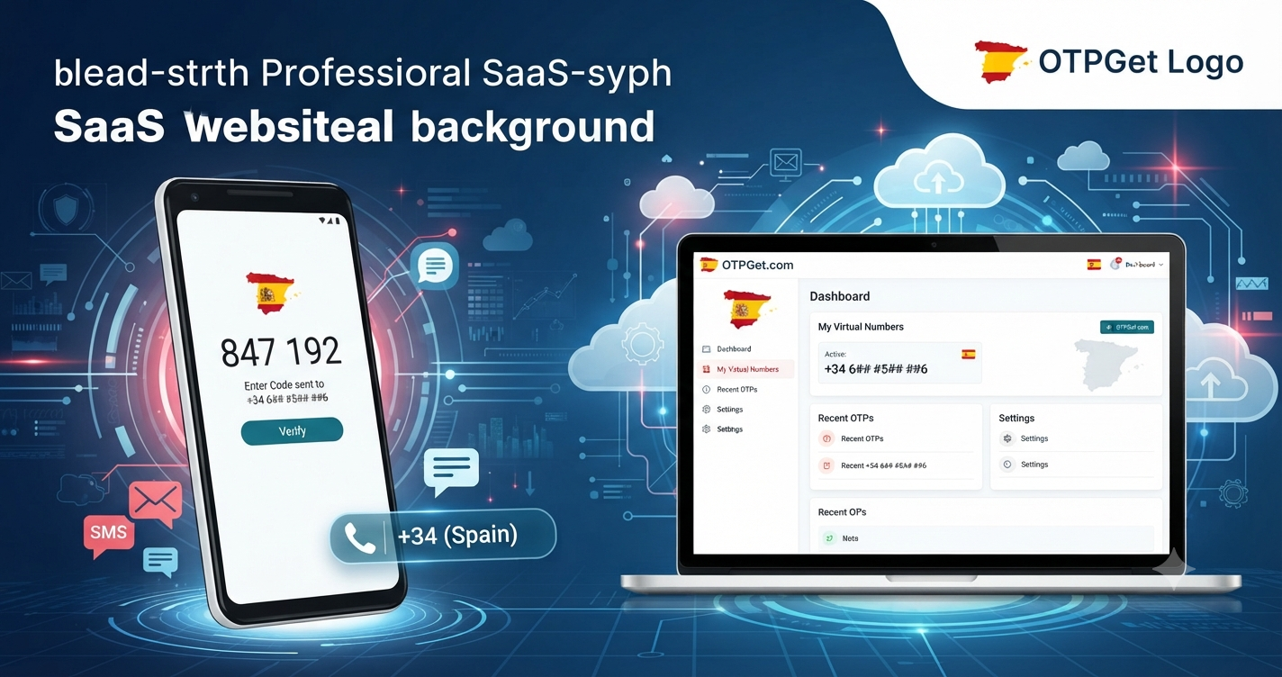 Spain Virtual Number for OTP Verification — Secure OTPGet Solution