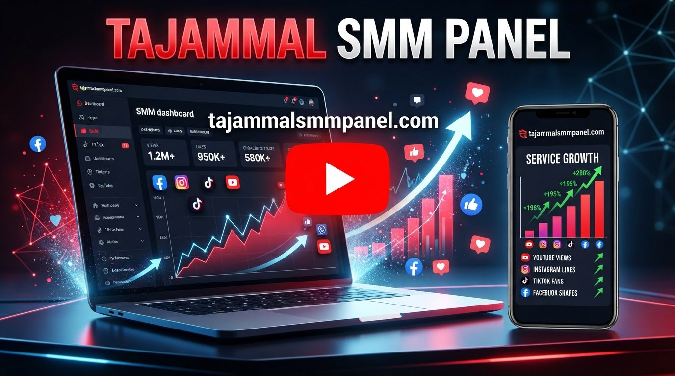 Best SMM Panel for YouTube Views & Subscribers | TAJAMMAL
