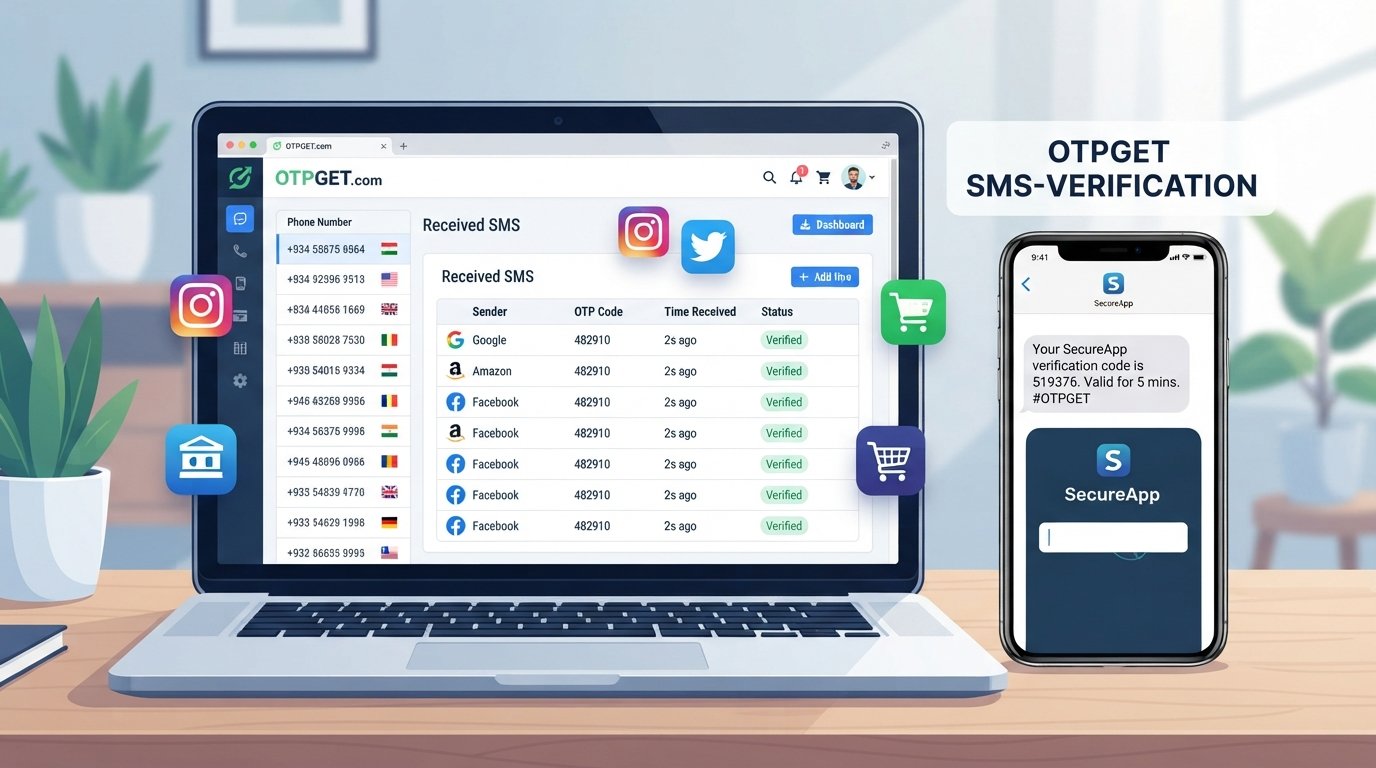 Get OTP Help: How OTPGET Numbers Work for Simple Verification