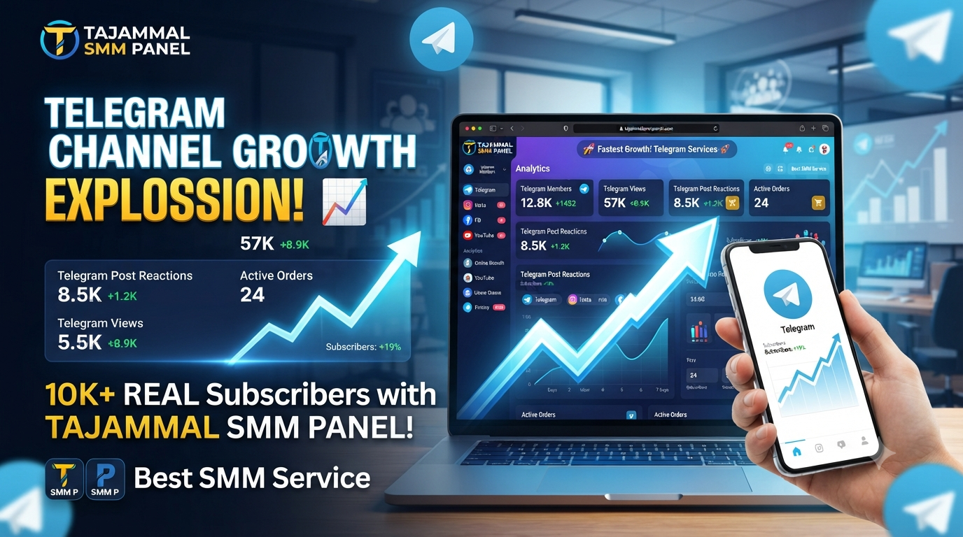 Buy Telegram Channel Members | TAJAMMAL SMM PANEL