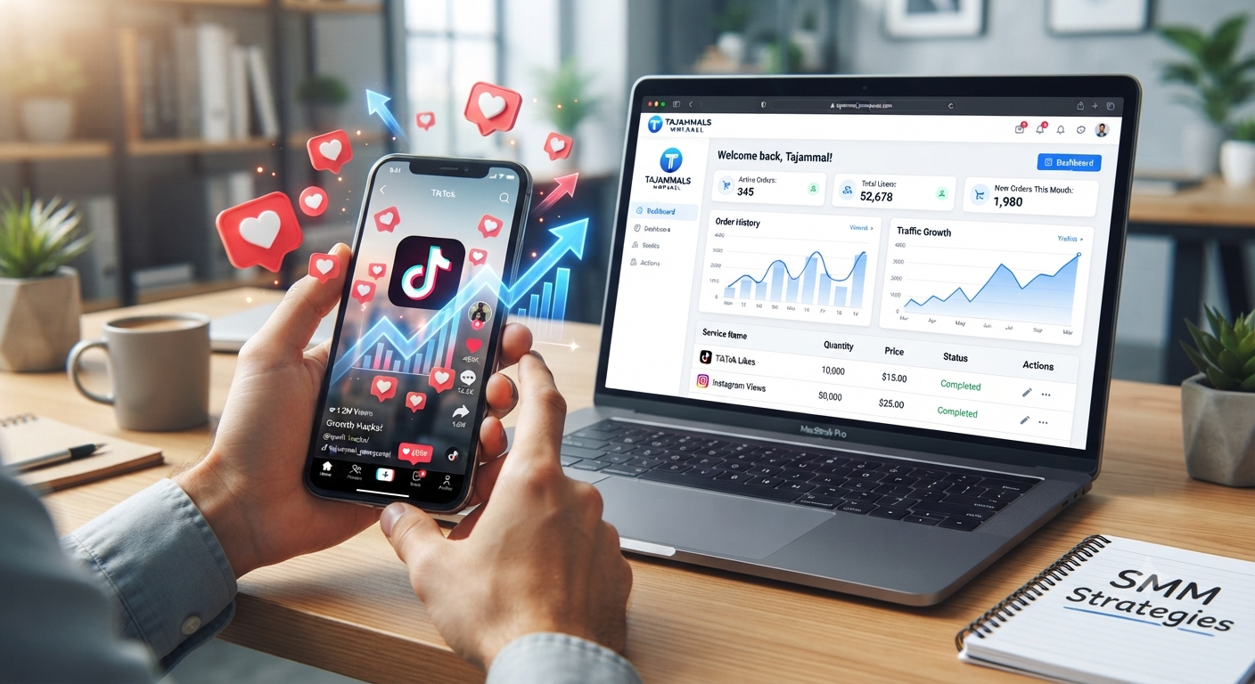 Buy TikTok Favorites with TAJAMMAL SMM PANEL for Growth