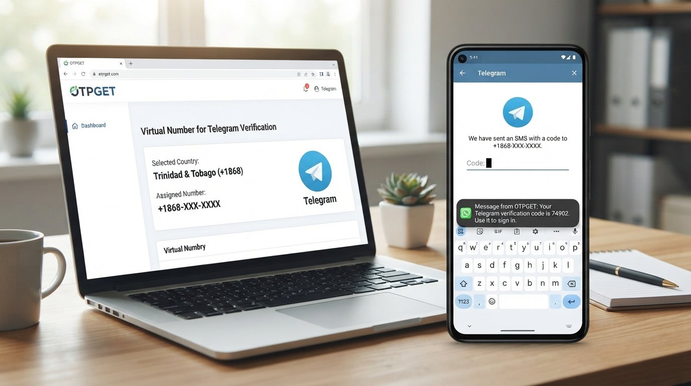 Trinidad and Tobago Telegram Virtual Number | OTPGET Guide & Tips