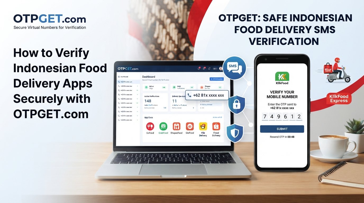 Buy Virtual Number for Foodpanda Indonesia Securely with OTPGet