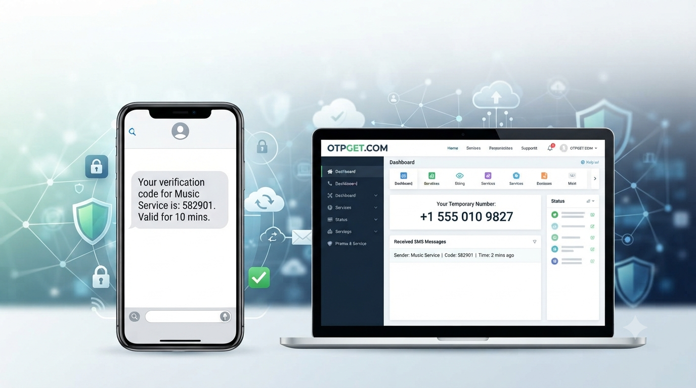 Spotify SMS Verification Using Temporary Number | OTPGET