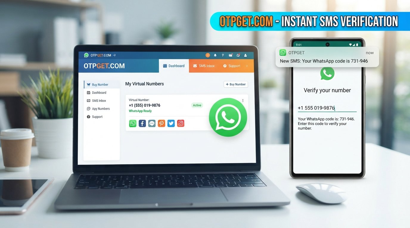 Virtual WhatsApp Number Buy: Secure OTP Access with OTPGET