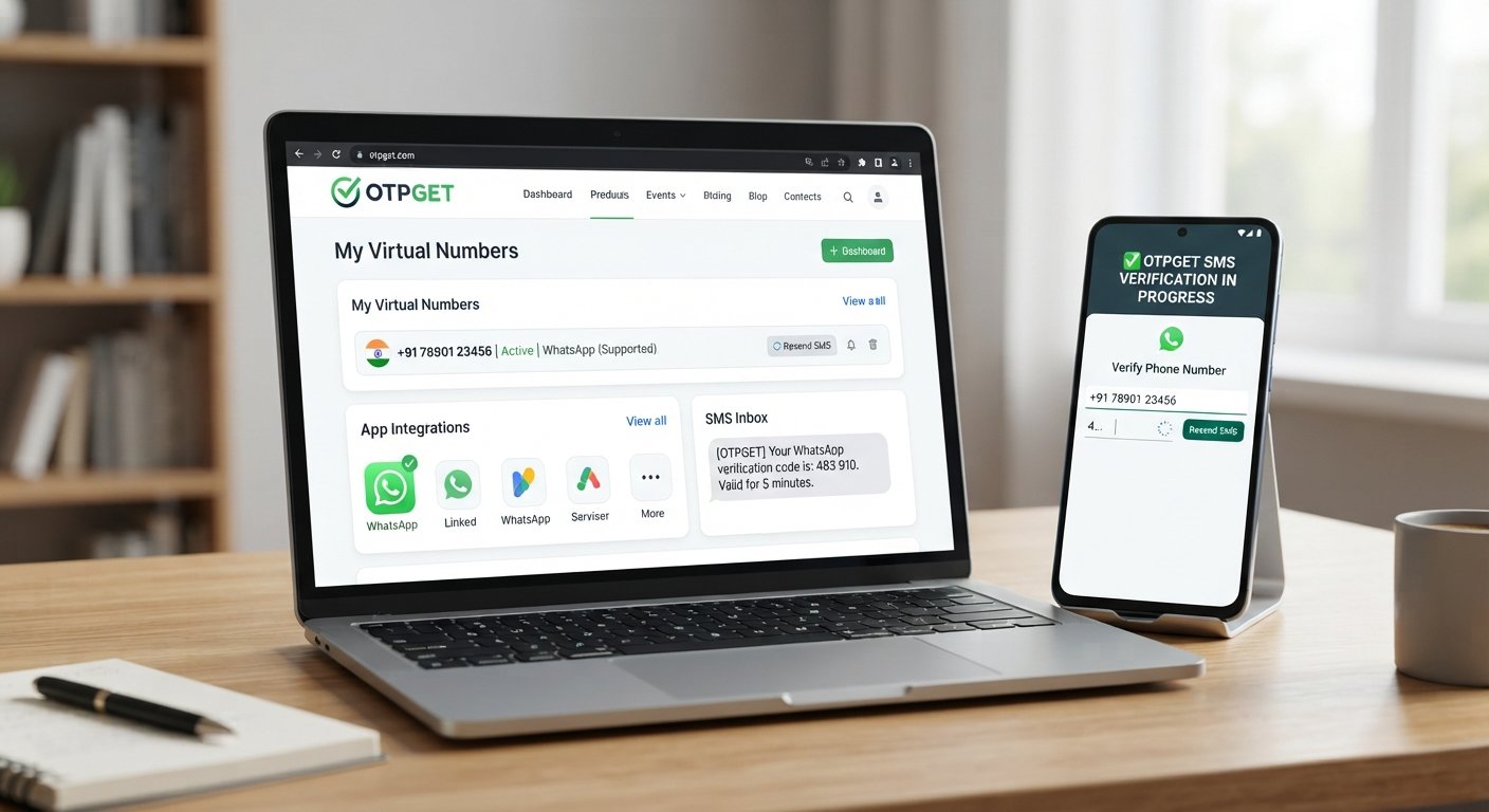 Buy India Number for WhatsApp Verification | OTPGET Solution