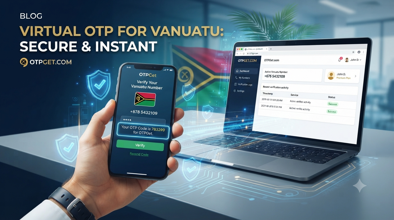 Vanuatu Virtual Number for OTP Verification | OTPGet