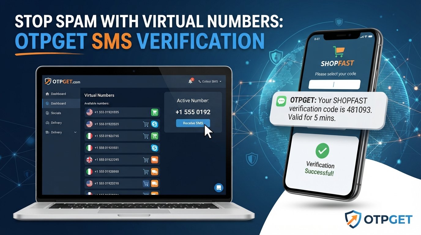 How Spam Starts: How Virtual Numbers Reduce Spam with OTPGET