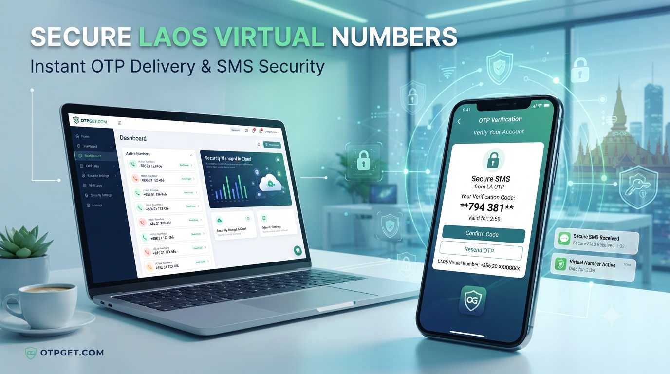 Laos Virtual Number for OTP Verification | OTPGET
