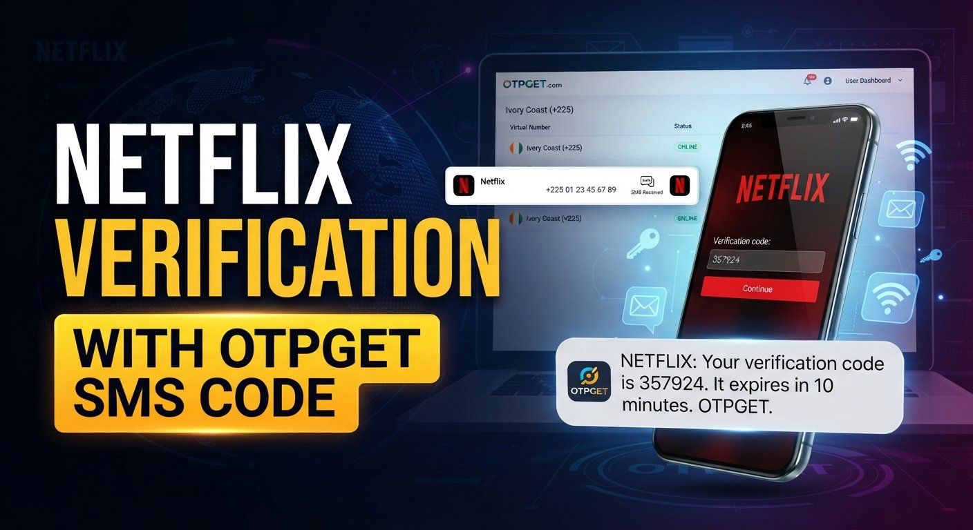 Ivory Coast Virtual Number for Netflix: OTPGET Easy Guide