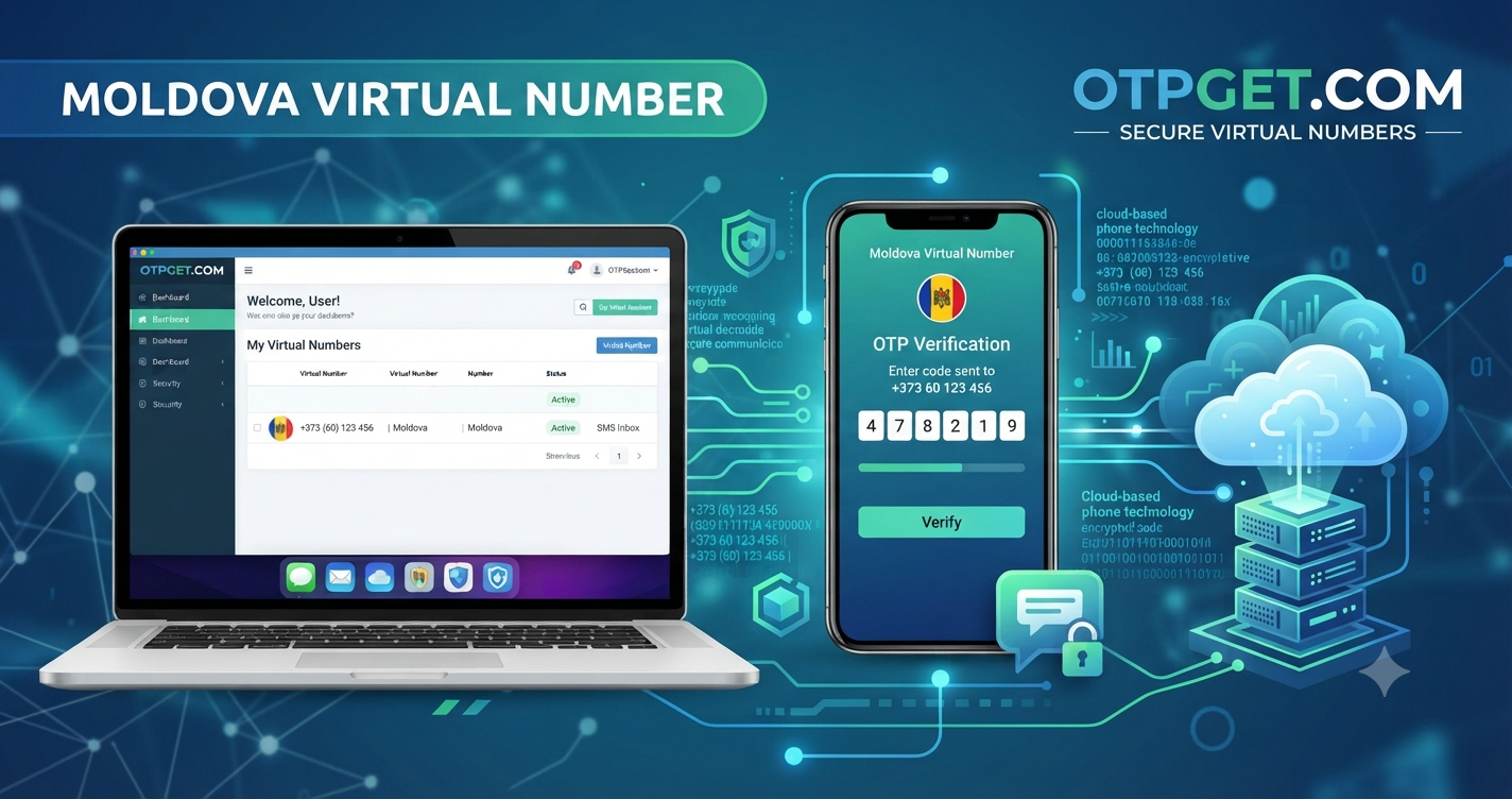 Moldova Virtual Number for OTP Verification — OTPGet